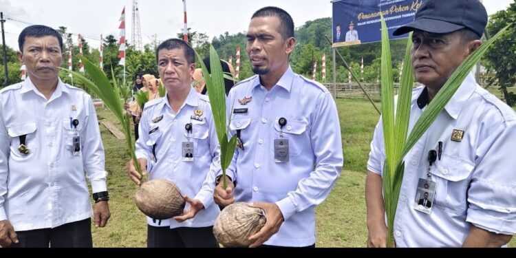 Lapas Sinabang Gelar Penanaman Pohon Kelapa Serentak Nasional
