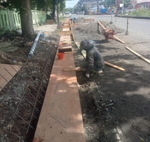 Cegah Banjir Genangan, PUPR Aceh Barat Bangun Drainase