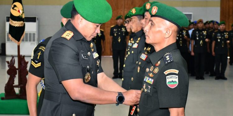 Pimpin Sertijab Pejabat Kodam, Pangdam I/BB Soroti Profesionalisme Prajurit