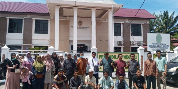 Masyarakat Meurbo Gugat PT. Mifa Dan BPN Meulaboh