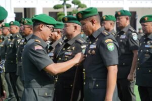 Pangdam Iskandar Muda Pimpin Upacara Sertijab dan Tradisi Satuan Pejabat Kodam IM