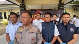 Polisi Sergai Bongkar Kasus Sadis: Penganiayaan, Senpi Ilegal, dan Sabu