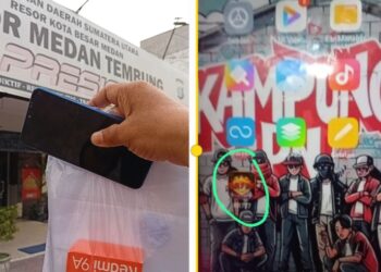 Polsek Medan Tembung Serahkan Barang Bukti, Data Hilang, Aplikasi Judol Muncul!