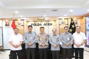 Kapolda Terima Audiensi Kakanwil Kemenkum Aceh, Bahas Sinergi Penegakan Hukum