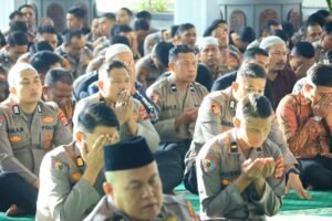 Polda Aceh Gelar Zikir dan Doa Bersama untuk Keselamatan Personel
