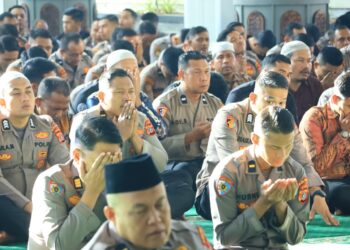 Polda Aceh Gelar Zikir dan Doa Bersama untuk Keselamatan Personel