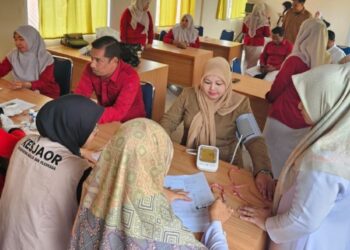 Dinas Kesehatan Aceh Barat Gelar Cek Kesehatan Gratis Kepada ASN di Aceh Barat