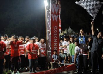 Wehland Community Sukses Gelar Sabang Night Run 2025, Peserta Harap Jadi Ajang Tahunan Kota Sabang