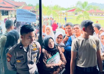 Meski Libur, Polres Simeulue Tetap Layani SKCK untuk Pemohon PPPK