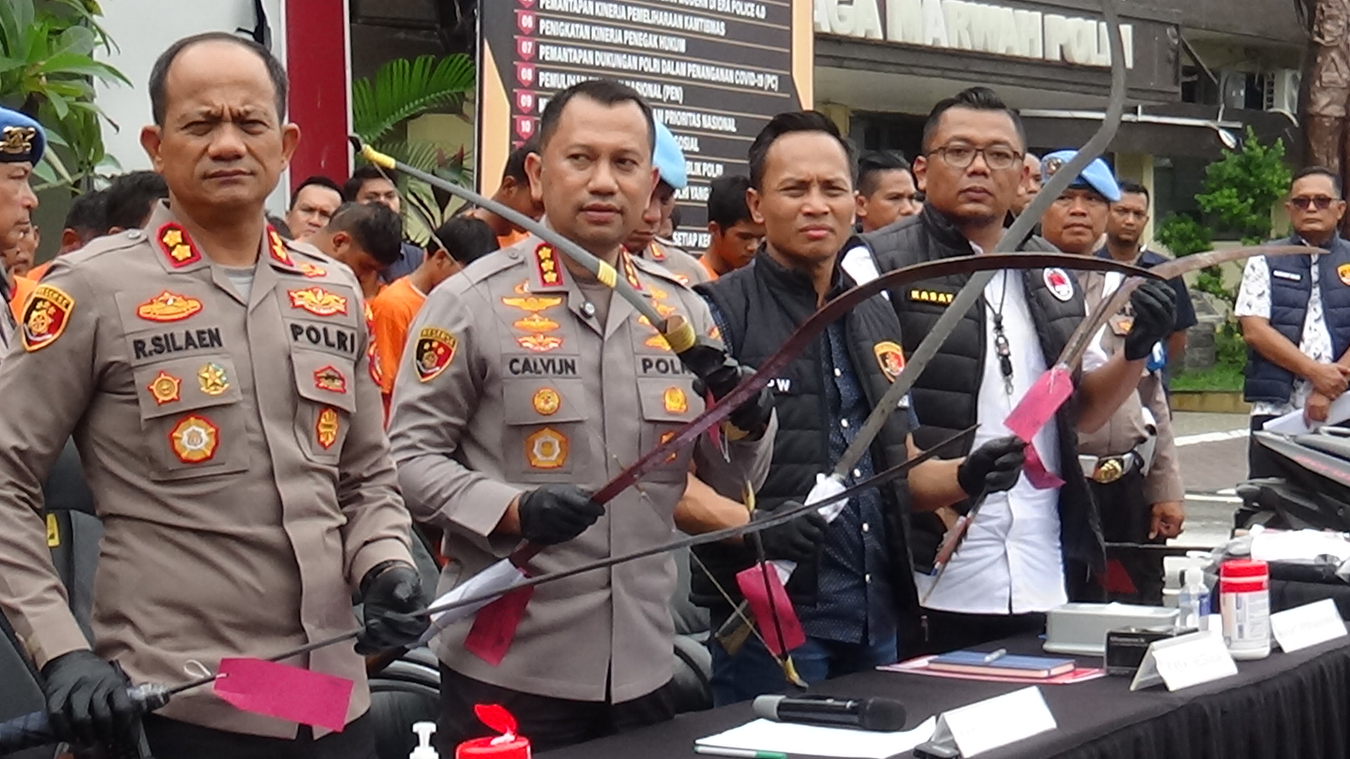 DSC06521 Pelaku Kriminal, Begal, Tauran Hingga Rayab Besi Berhasil Ditangkap Polisi, Mengaku Sehat Tapi Menyesal