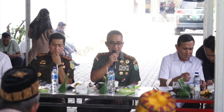 Pangdam IM Hadiri Musyawarah Penyelesaian Ganti Rugi Lahan Tol Sigli–Banda Aceh