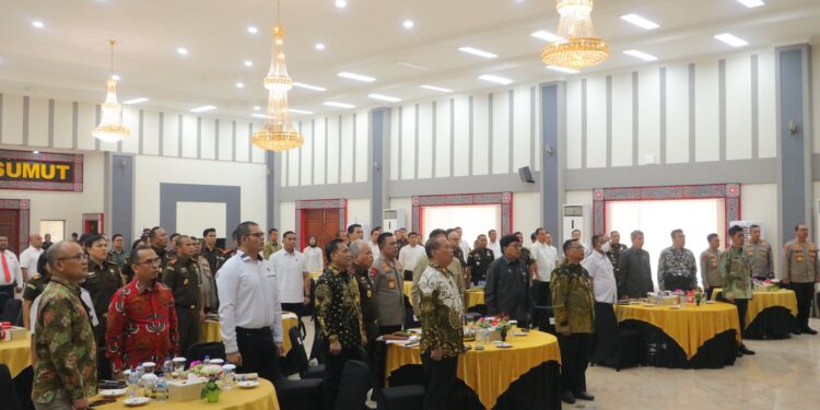 Rakor Lintas Lembaga di Polda Sumut, Cegah dan Berantas Korupsi