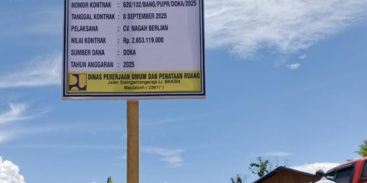 Pembangunan Jembatan Lango-Lawet Kembali Dilanjutkan, Anggaran Rp 2,6 Miliar Digelontorkan