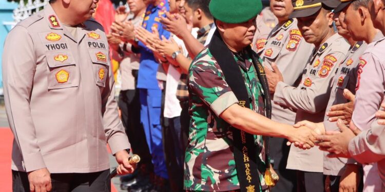 Perkuat Kolaborasi TNI-Polri, Kapolres Aceh Barat Sambut Kunjungan Dandim 0105/Abar