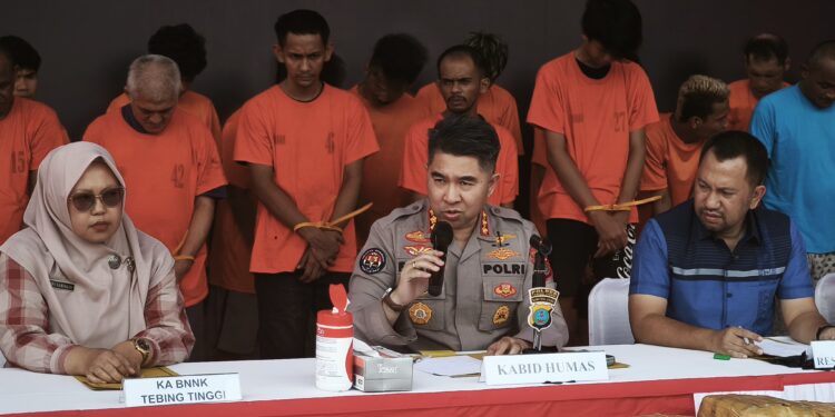 Polda Sumut Ungkap 862 Kasus Narkotika di Tiga Wilayah, Selamatkan Jutaan Jiwa