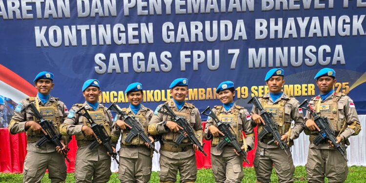 Misi Perdamaian, 7 Personel Polda Sumut Gabung Pasukan Perdamaian PBB Berangkat ke Afrika Tengah