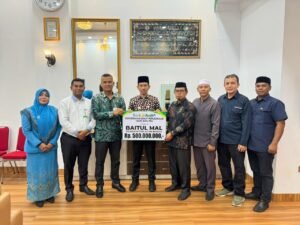 Bank Aceh Syariah Salurkan Zakat Rp534 Juta ke Baitul Mal Aceh Barat