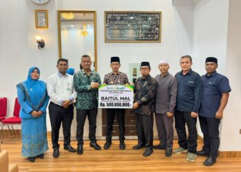 Bank Aceh Syariah Salurkan Zakat Rp534 Juta ke Baitul Mal Aceh Barat