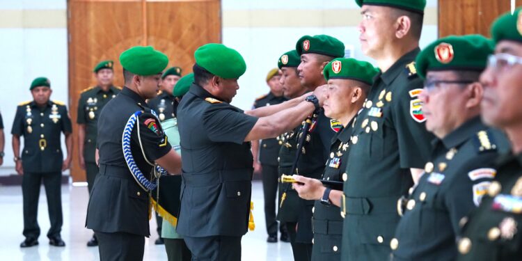 Kodam I/BB Gelar Tradisi Korps dan Sertijab Sejumlah Pejabat