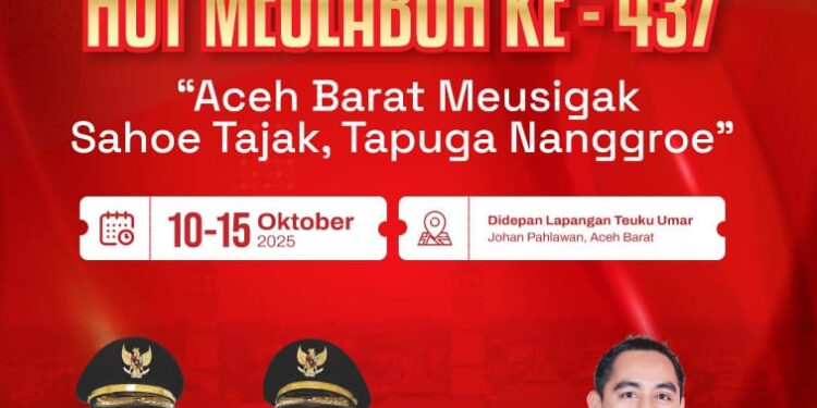 HUT ke-437 Kota Meulaboh Jadi Perayaan Terbesar Dalam Sejarah Aceh Barat
