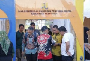 Semarak HUT Kota Meulaboh ke-437 dan PKAB, Dinas PUPR Aceh Barat Tampilkan Inovasi dan Layanan Publik
