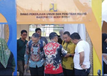 Semarak HUT Kota Meulaboh ke-437 dan PKAB, Dinas PUPR Aceh Barat Tampilkan Inovasi dan Layanan Publik