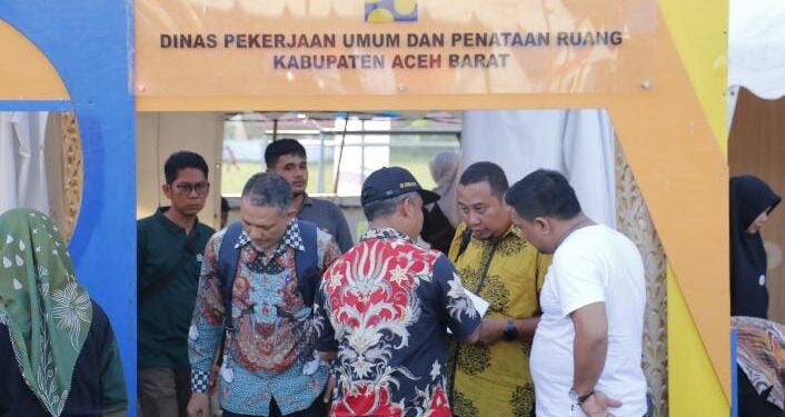 Semarak HUT Kota Meulaboh ke-437 dan PKAB, Dinas PUPR Aceh Barat Tampilkan Inovasi dan Layanan Publik