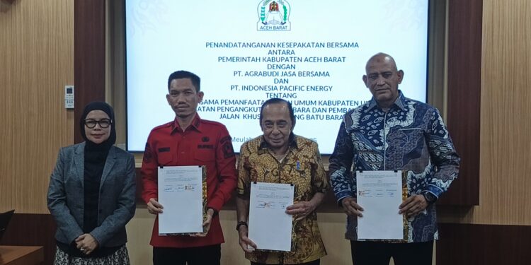 AJB Dan IPE Telah Mendapatkan Persetujuan Pemanfaatan Jalan Umum Dari Bupati