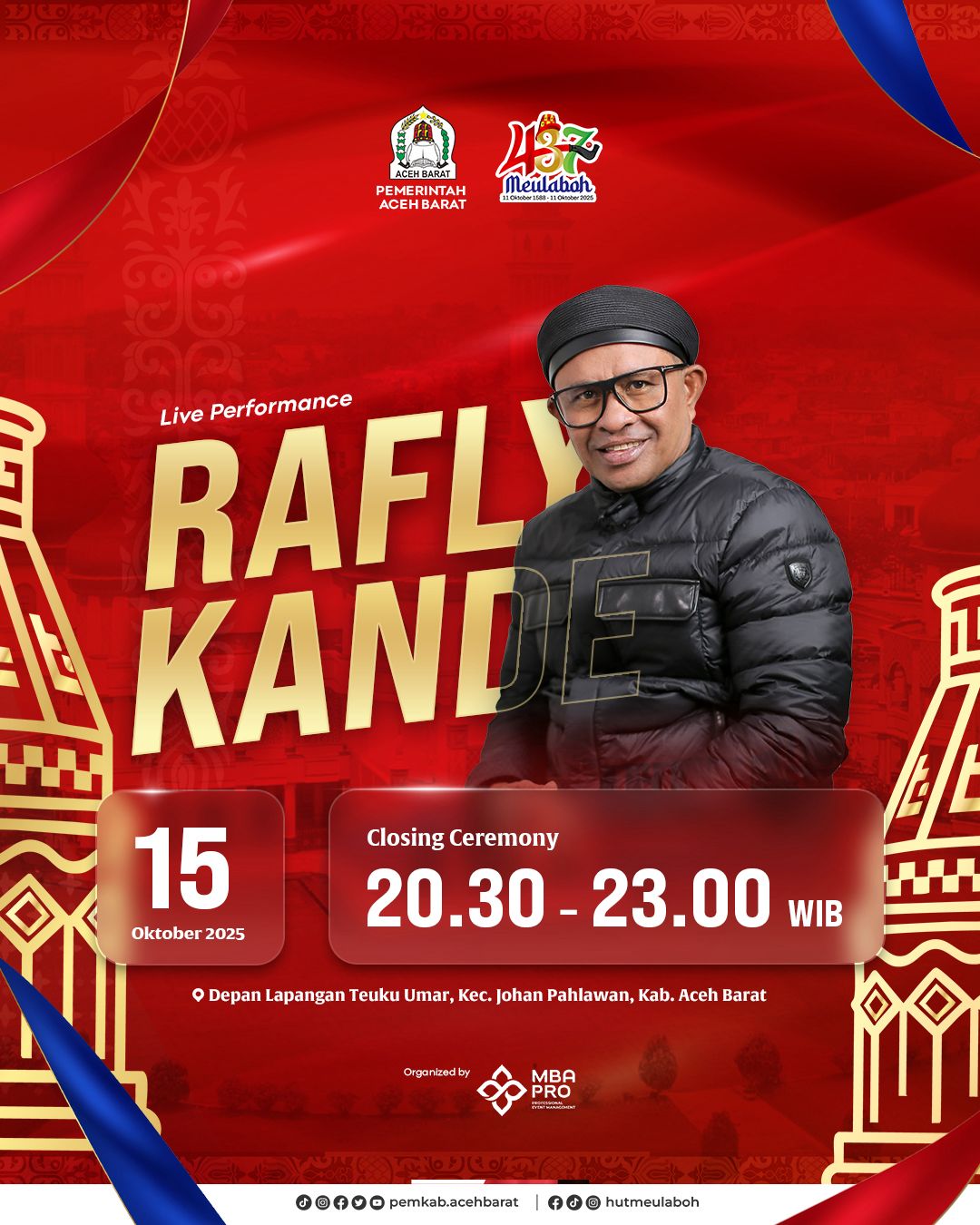 IMG-20251015-WA0007 Rafly Kande Dan Apache Hiasi Malam Penutupan HUT Meulaboh dan PKAB Kabupaten Aceh Barat