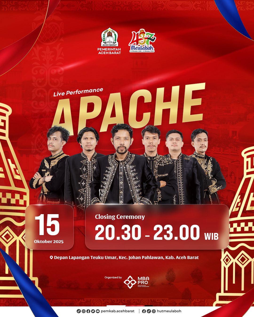 IMG-20251015-WA0008 Rafly Kande Dan Apache Hiasi Malam Penutupan HUT Meulaboh dan PKAB Kabupaten Aceh Barat
