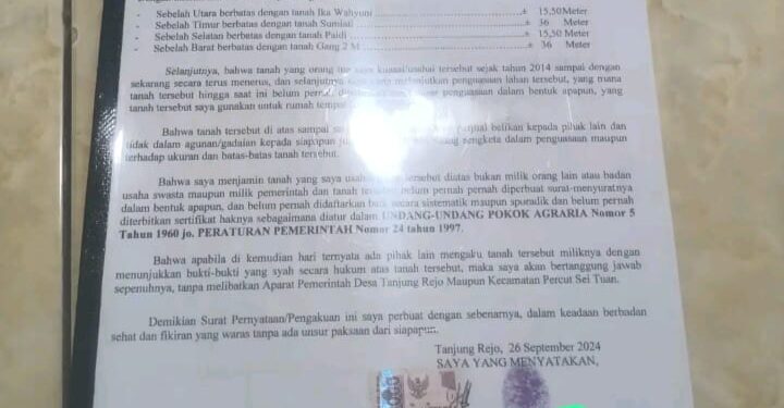Bupati Deli Serdang Diminta Turun Warga Laporkan Biaya Surat Tanah Desa Tarif 2,5 Juta