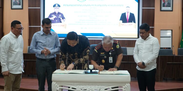 Kejati Sumut dan PT Angkasa Pura Aviasi Teken Kerjasama Bidang Hukum