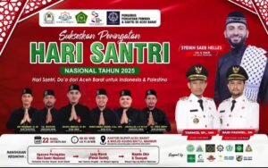 Persatuan Pemuda dan Santri Se-Aceh Barat Apresiasi Pemerintah Aceh Barat Gelar Hari Santri