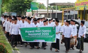 Pemkab Aceh Barat Laksanakan Jalan Santai Seputar Kota Dalam Peringatan Hari Santri