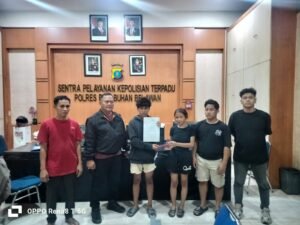 Personil Dit Pamobvit Polda Sumut Sigap Tangkap Pelaku Pencurian HP di Martubung