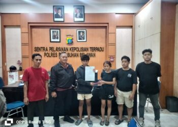 Personil Dit Pamobvit Polda Sumut Sigap Tangkap Pelaku Pencurian HP di Martubung