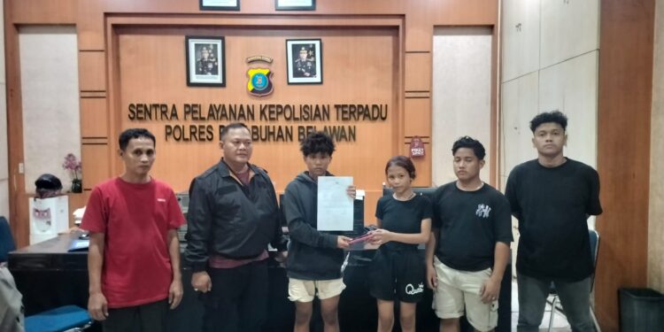 Personil Dit Pamobvit Polda Sumut Sigap Tangkap Pelaku Pencurian HP di Martubung