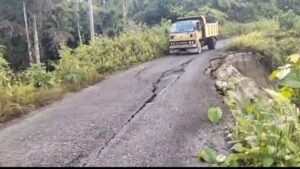 Alasan Jalan Provinsi, Hampir Satu Tahun Lebih Jalan Alafan Tidak Teralisasi, Korban Silih Berganti