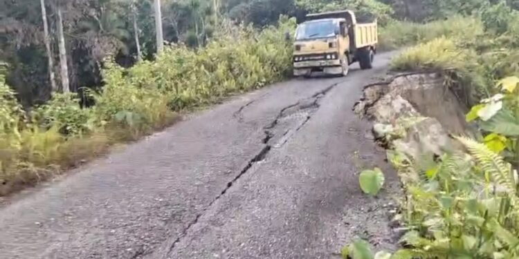 Alasan Jalan Provinsi, Hampir Satu Tahun Lebih Jalan Alafan Tidak Teralisasi, Korban Silih Berganti