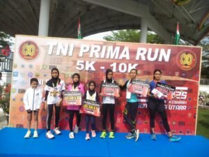 Danrem 022/PT Lepas Ribuan Peserta Fun Run Semarak HUT TNI ke-80 di Asahan