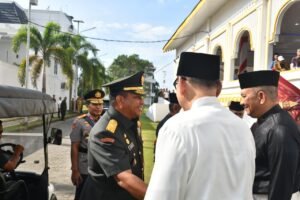 Kasdam I/BB Hadiri Upacara Hari Sumpah Pemuda ke-97 di Lap.Astaka Pancing Medan