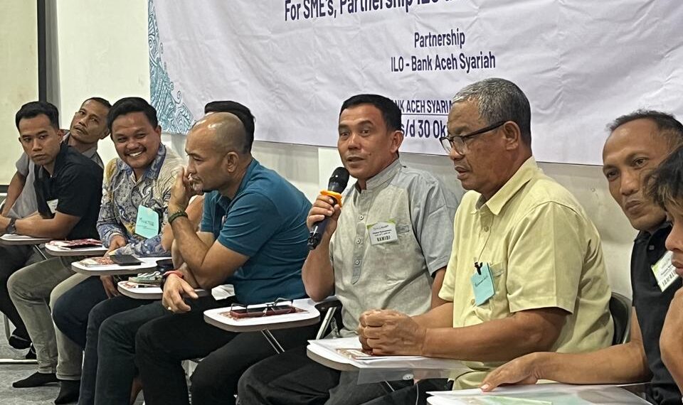 Binaan Bank Aceh Pelaku UMKM Meulaboh Gelar Training of Beneficiaries