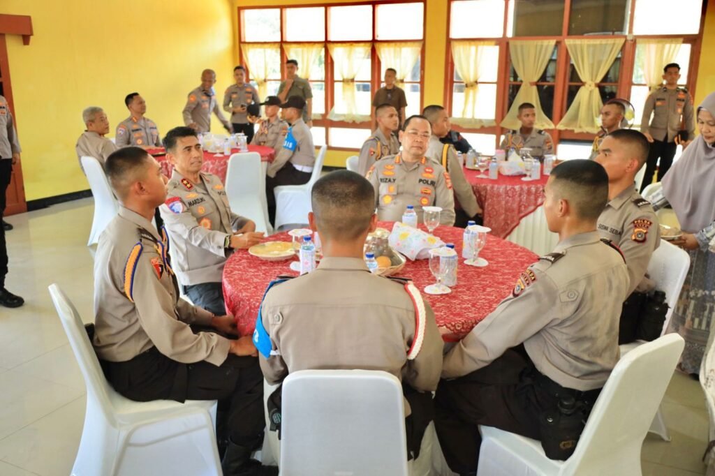 Kapolda Aceh Tinjau Menu dan Standar Gizi Makanan Siswa Secaba di SPN Seulawah