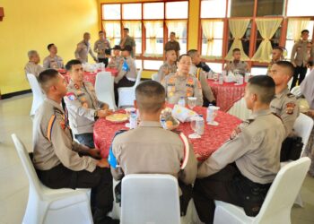 Kapolda Aceh Tinjau Menu dan Standar Gizi Makanan Siswa Secaba di SPN Seulawah