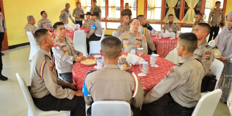 Kapolda Aceh Tinjau Menu dan Standar Gizi Makanan Siswa Secaba di SPN Seulawah