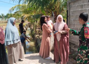 Ajak Jaga Kerukunan, Babinsa Montasik Beri Edukasi kepada Ibu-Ibu Desa Seumet