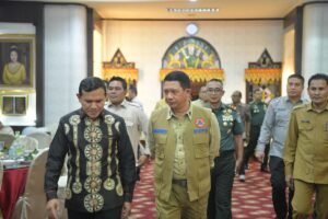 Wakil Gubernur Aceh Fadhlullah Ramah Tamah dengan Kepala BNPB
