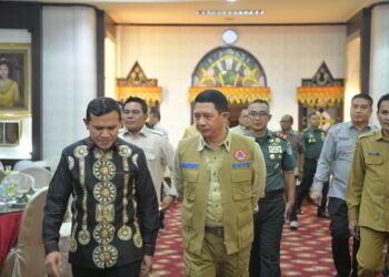 Wakil Gubernur Aceh Fadhlullah Ramah Tamah dengan Kepala BNPB