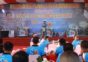 Kapolda Aceh Buka Lomba Kopi Saring HUT ke-80 Brimob di Banda Aceh