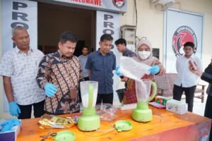 Polres Lhokseumawe Musnahkan Sabu Sitaan, Komitmen Pemberantasan Narkoba Terus Digelorakan